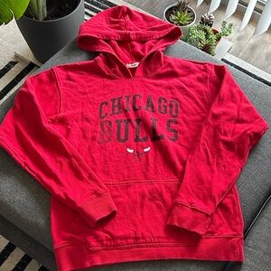 Wes And Willy Big Kid’s 2021 Red Chicago Bulls Hoodie
